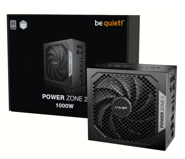 BE QUIET! Power Zone 2 1000W 80 PLUS Platinum ATX 3.1 - 1316295 - zdjęcie
